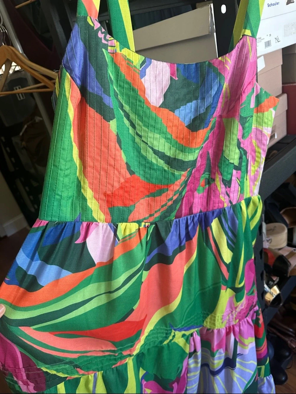 Ht 360 collective Nordstrom Vibrant Tropical Print Maxi Dress - Picture 5 of 7